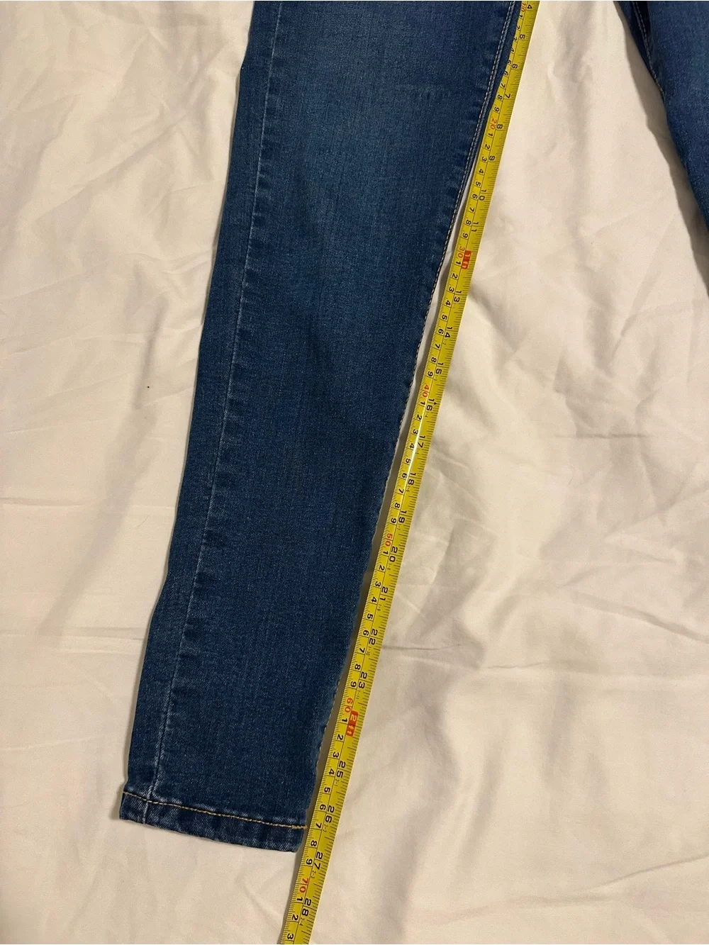 Forever 21 Dark Blue Skinny Jeans - Picture 3 of 6